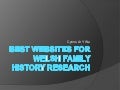 Wales on the web