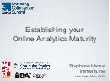 Web Analytics Maturity Model