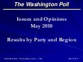 The Washington Poll - May 2010