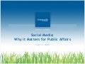 Social Media for Public Affairs