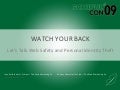 Watch Your Back: Let’s Talk Web Safety and Personal Identity Theft