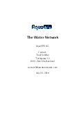 Water network-guidelines