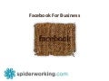 Facebook for Business - A Beginners Guide