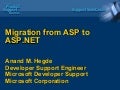 Migration from ASP to ASP.NET