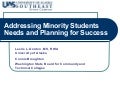 Wcet Addressing Minority Student Needs