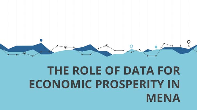 The role of data for economic prosp...
