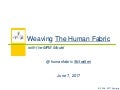 Weaving The Human Fabric (MRE Model)