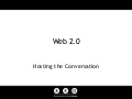 Web 2.0 and the online conversation