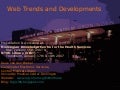 Web Developments & Trends