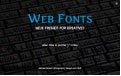 Web Fonts (1. webEdition-Benutzer-Konferenz)
