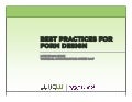 Web Form Design Best Practices 