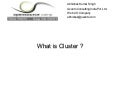 Web Server Clustering - OSSCAMP
