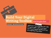 Build Your Digital Writing Toolbox