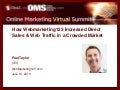 Case Study: How SEM Increased Direct Sales and Web Traffic in a Crowded Market - Paul Taylor