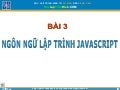 Bài 3 - Ngôn ngữ lập trình Javascript - Học lập trình web cơ bản với Html, Css, Javascript