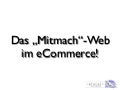 Web2.0 im eCommerce