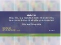 Web2.0 2012 - lesson 5 - wiki