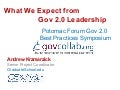 The 6 Competencies of a Gov 2.0 Leader