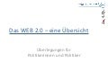 Web2.0 + Politik