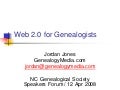Web 2.0 for Genealogists