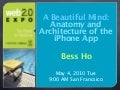 Beautiful Mind: iPhone Anatomy & Architecture
