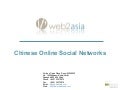 Web2Asia - Online Social Networks In China