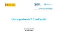 Una experiencia 2.0 en España