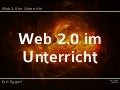 Web 2.0 im Unterricht