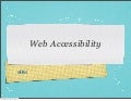 Web accessibility