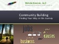 Community Building: Finding Your Way