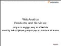 WebAnatics Capabilities Overview