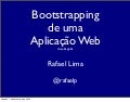Bootstrapping de uma Aplicação Web