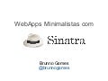 Web Apps Minimalistas com Sinatra