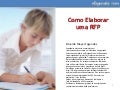 Como elaborar uma RFP