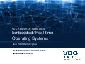 A Market Update on Embedded/Real-Time Operating Systems