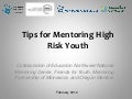 Tips for Mentoring High Risk Youth