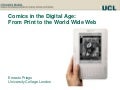 Comics: From Print to the World Wide Web