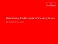 Web content 2010 - Transforming The Economist using Scrum - 2010-06-08