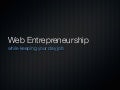 Web Entrepreneurship