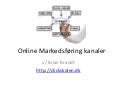 Online marketing kanaler