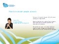 How To Motivate People At Work
