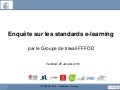 Enquête sur les standards e-learning