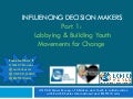 Sustainable Development Webinar Series: Influencing Decision Makers