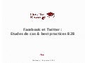 B2B | Facebook & Twitter : Etudes de Cas et Best Practices