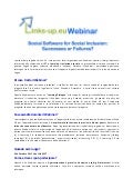 Invito Webinar LinksUP 24 Ottobre 2011