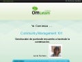 Webinario Community Management 101