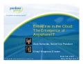 Enterprise in the Cloud, the Emergence of Anywhere IT