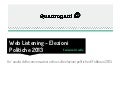 Web listening - Elezioni politiche 2013