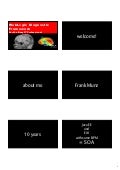WebLogic Diagnostic Framework  Dr. Frank Munz / munz & more WLS11g
