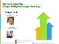 5 Steps to Higher Google Rankings